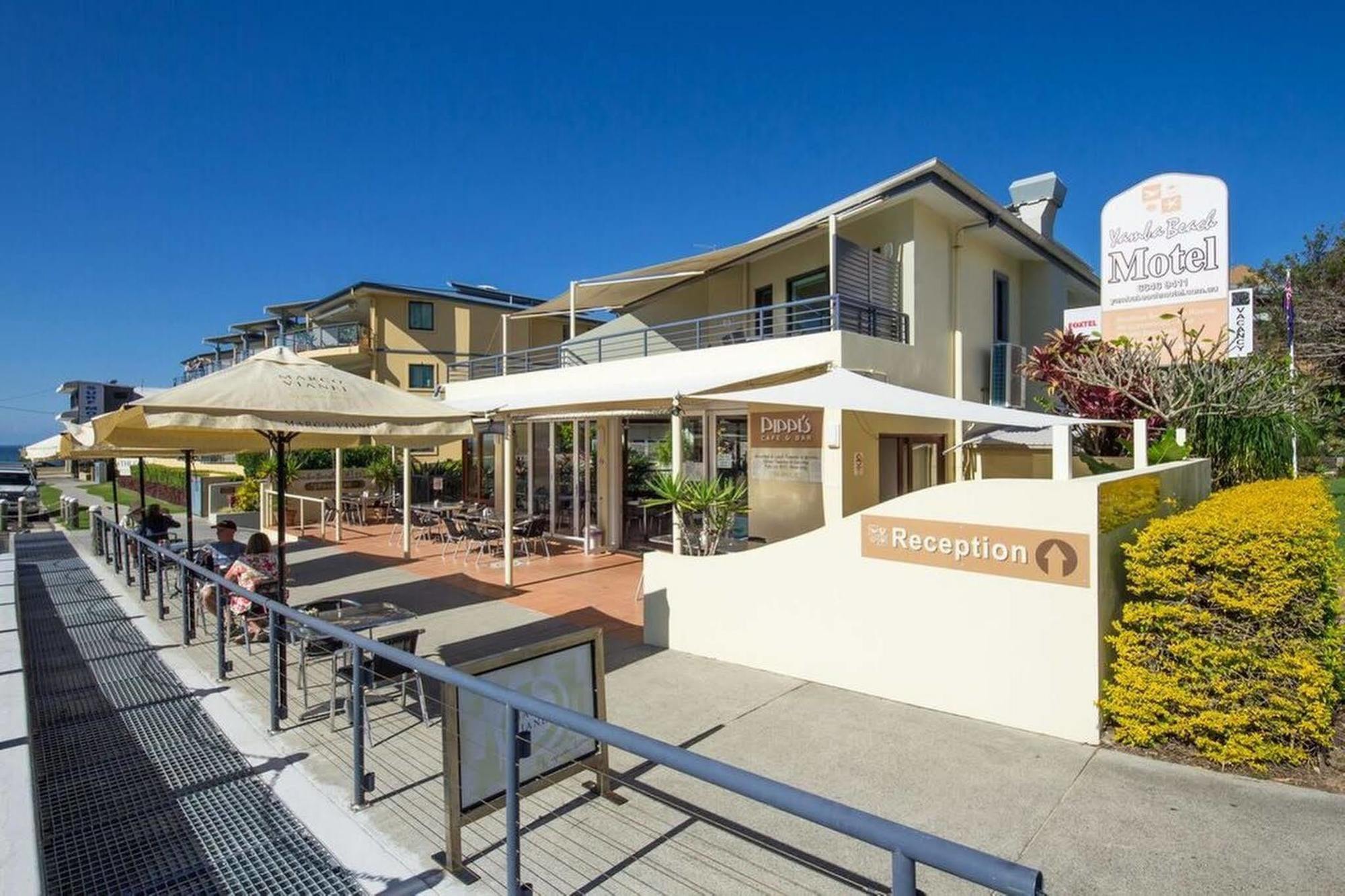 Yamba Beach Motel Eksteriør billede